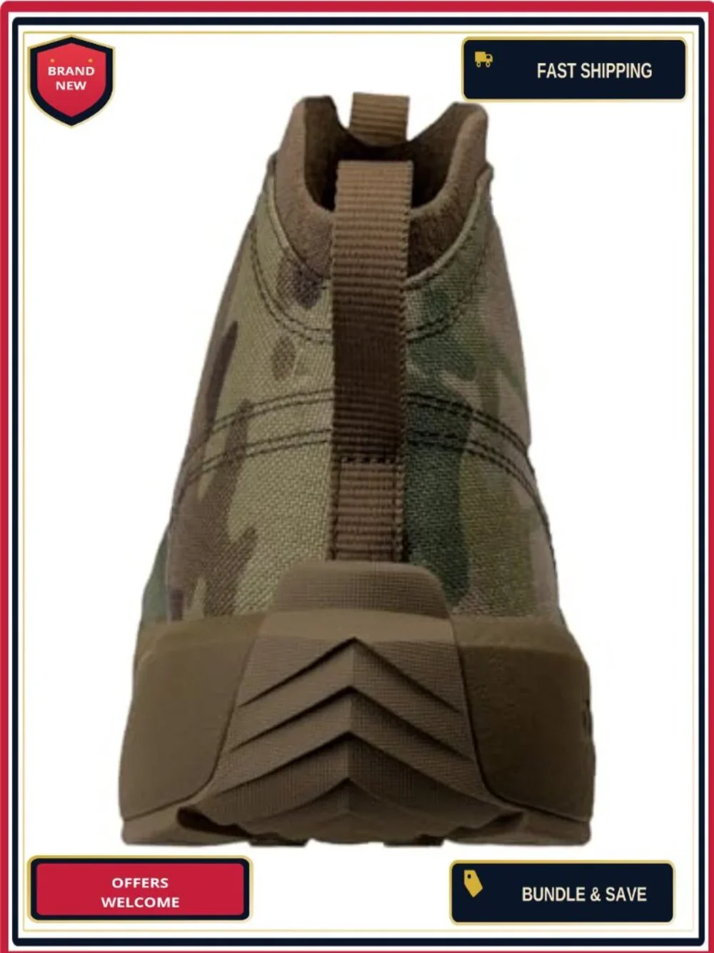 Tactical Combat Boots Lightweight Amphibious Military Boots Lace-Up Quick-Dry